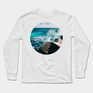 On The Rocky Shore Long Sleeve T-Shirt